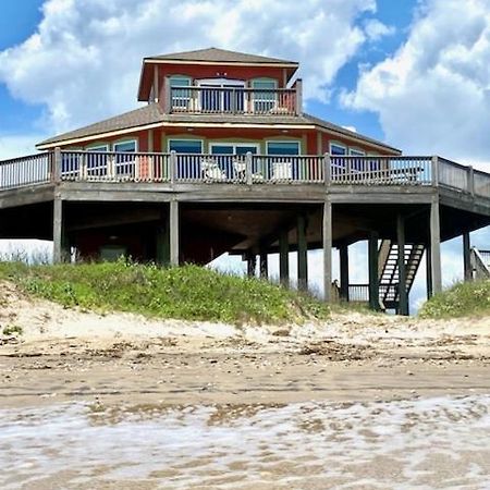 Stunning Beachfront 3 Bedroom Home, Coralmoonbeach Bolivar Peninsula Buitenkant foto